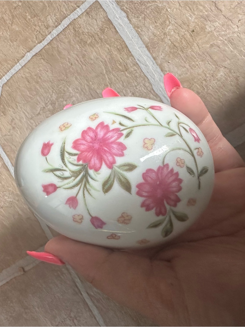 Vtg | Lefton Trinket Box
